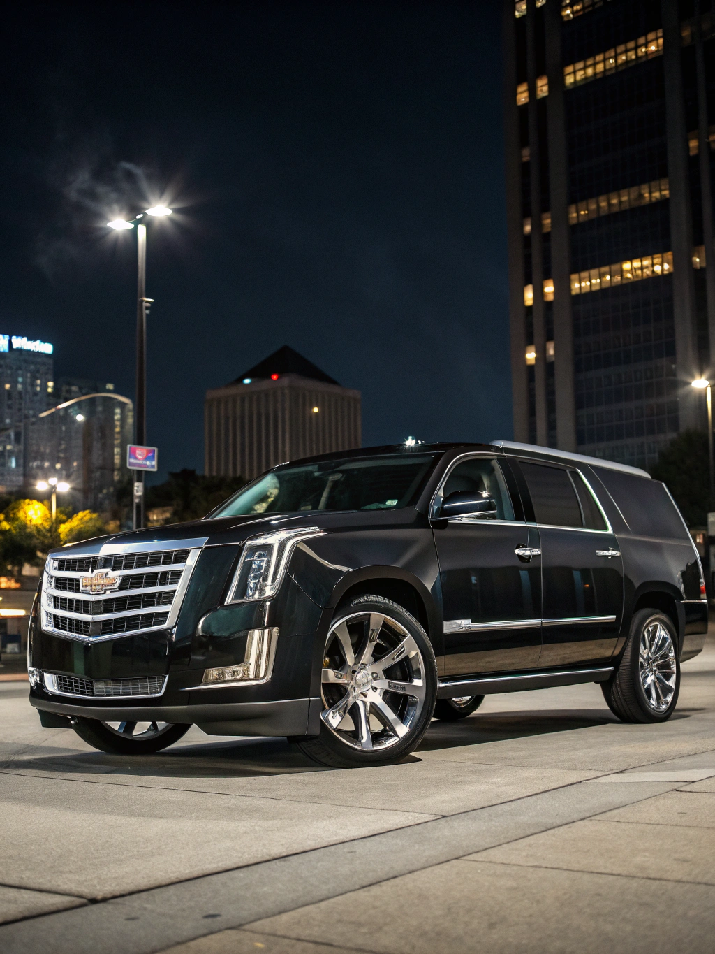 Cadillac Escalade exterior profile